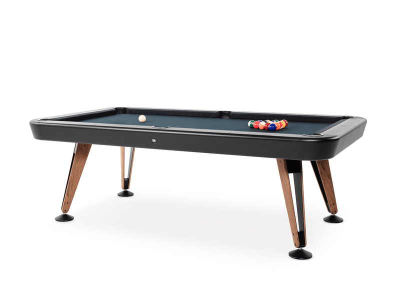 Diagonal RS Barcelona Pool Table - Games + Recreation - 7 ft - Iroko - White - HORNE