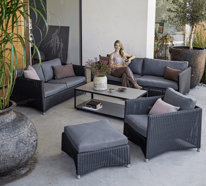 Diamond Lounge Chair - Cane Line - Outdoor Furniture - HORNE