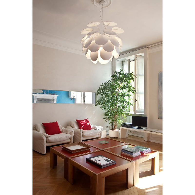 Discoco Pendant 132 - Marset - Pendants - White - HORNE