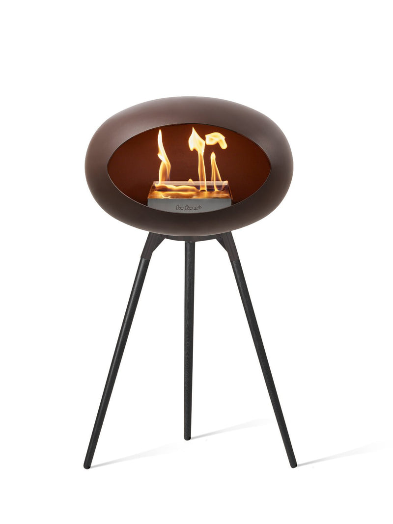 Dome - Ground High - Le Feu - Fire Pits + Grills - Black Dome - Black Bowl - Black Legs - HORNE