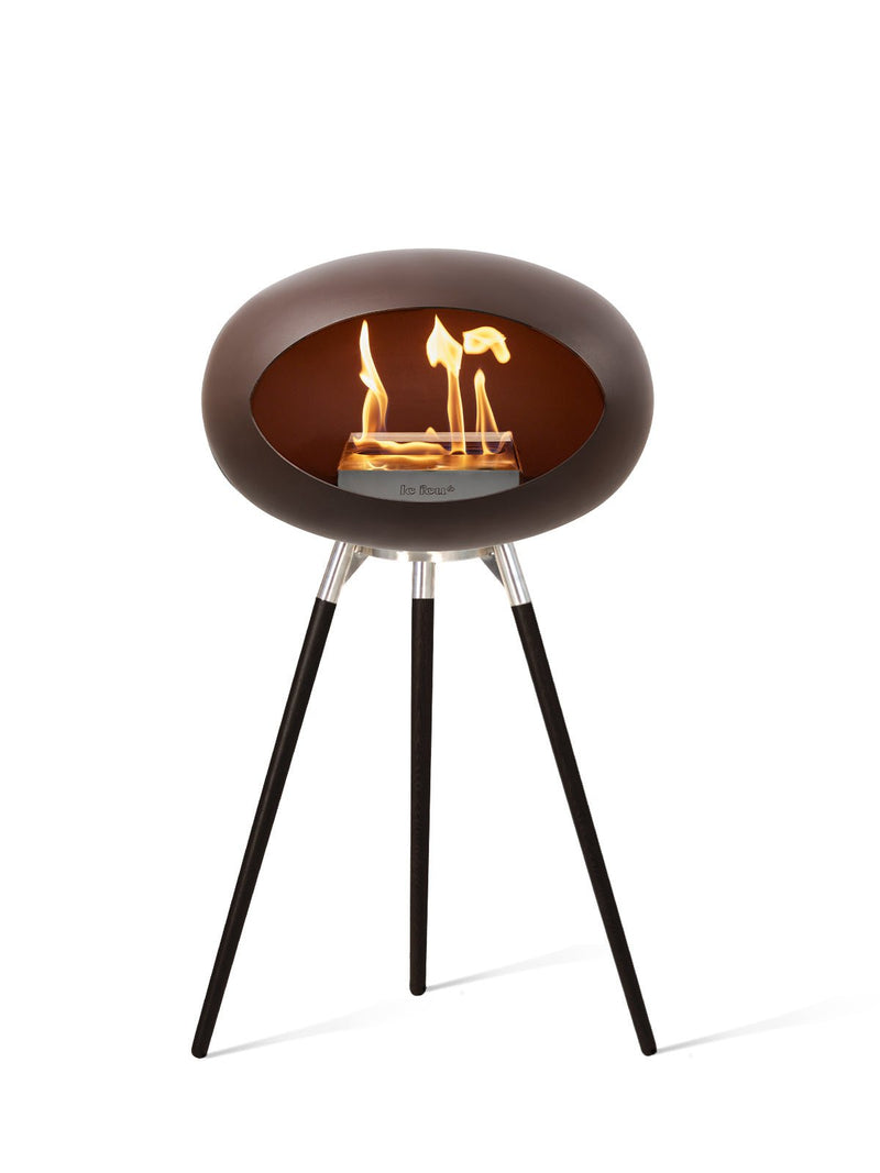 Dome - Ground High - Le Feu - Fire Pits + Grills - Black Dome - Black Bowl - Black Legs - HORNE
