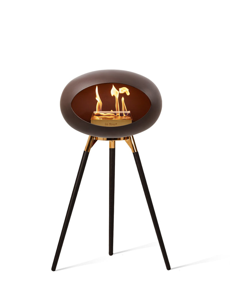 Dome - Ground High - Le Feu - Fire Pits + Grills - Black Dome - Black Bowl - Black Legs - HORNE