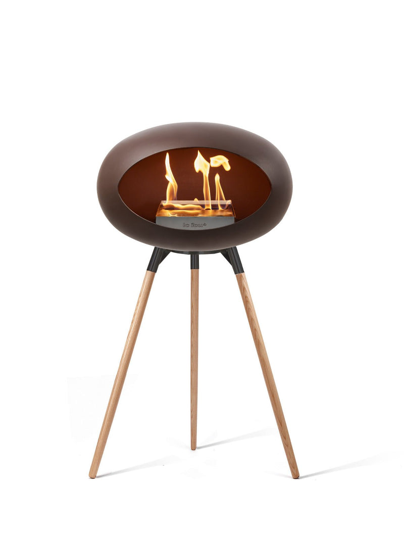 Dome - Ground High - Le Feu - Fire Pits + Grills - Black Dome - Black Bowl - Black Legs - HORNE