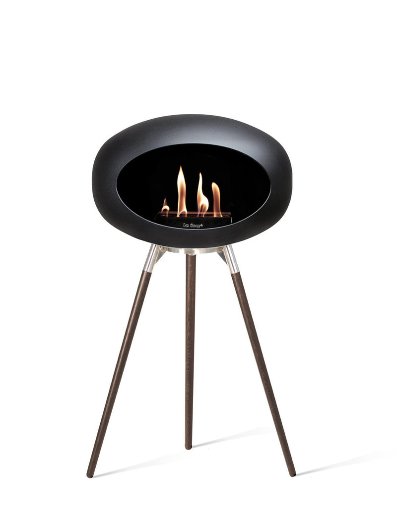Dome - Ground High - Le Feu - Fire Pits + Grills - Black Dome - Black Bowl - Black Legs - HORNE