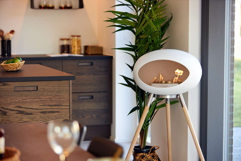 Dome - Ground High - Le Feu - Fire Pits + Grills - Black Dome - Black Bowl - Black Legs - HORNE