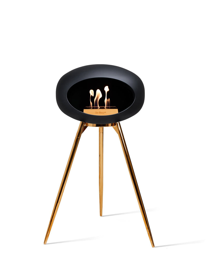 Dome - Ground High - Le Feu - Fire Pits + Grills - Black Dome - Black Bowl - Black Legs - HORNE