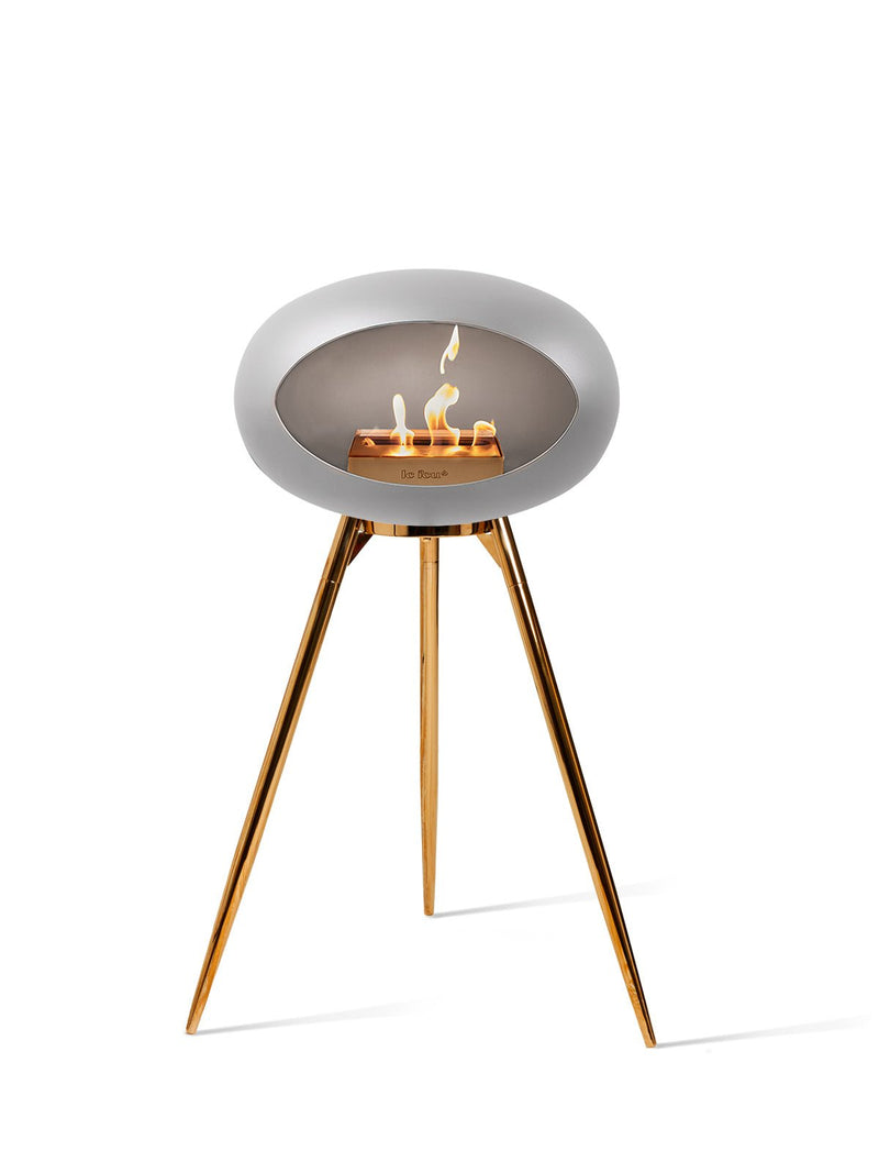 Dome - Ground High - Le Feu - Fire Pits + Grills - Black Dome - Black Bowl - Black Legs - HORNE