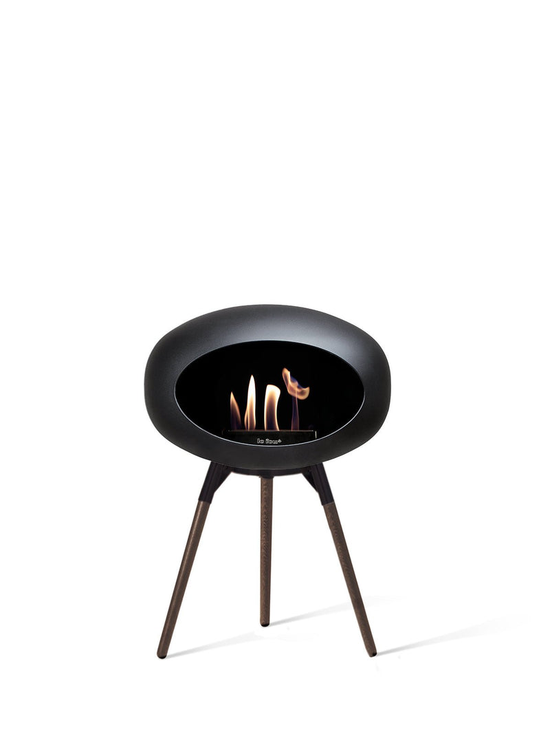 Dome - Ground Low - Le Feu - Fire Pits + Grills - Black Dome - Black Bowl - Black Legs - HORNE
