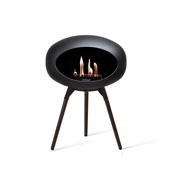 Dome - Ground Low - Le Feu - Fire Pits + Grills - Black Dome - Black Bowl - Black Legs - HORNE