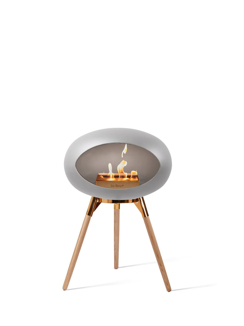 Dome - Ground Low - Le Feu - Fire Pits + Grills - Black Dome - Black Bowl - Black Legs - HORNE