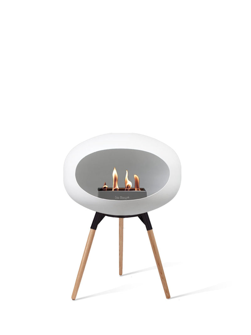 Dome - Ground Low - Le Feu - Fire Pits + Grills - Black Dome - Black Bowl - Black Legs - HORNE