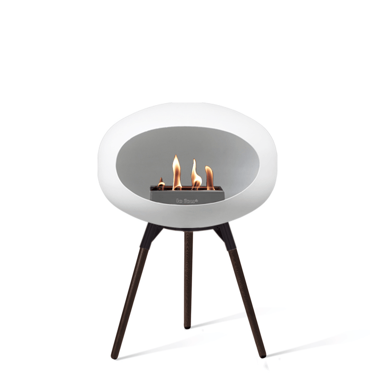 Dome - Ground Low - Le Feu - Fire Pits + Grills - Black Dome - Black Bowl - Black Legs - HORNE