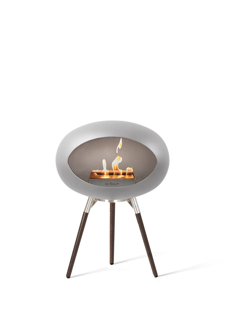 Dome - Ground Low - Le Feu - Fire Pits + Grills - Black Dome - Black Bowl - Black Legs - HORNE