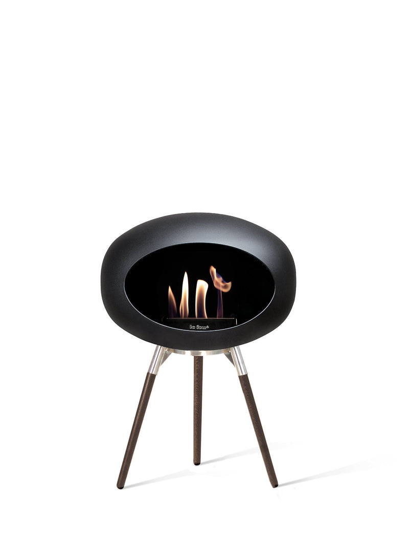 Dome - Ground Low - Le Feu - Fire Pits + Grills - Black Dome - Black Bowl - Black Legs - HORNE