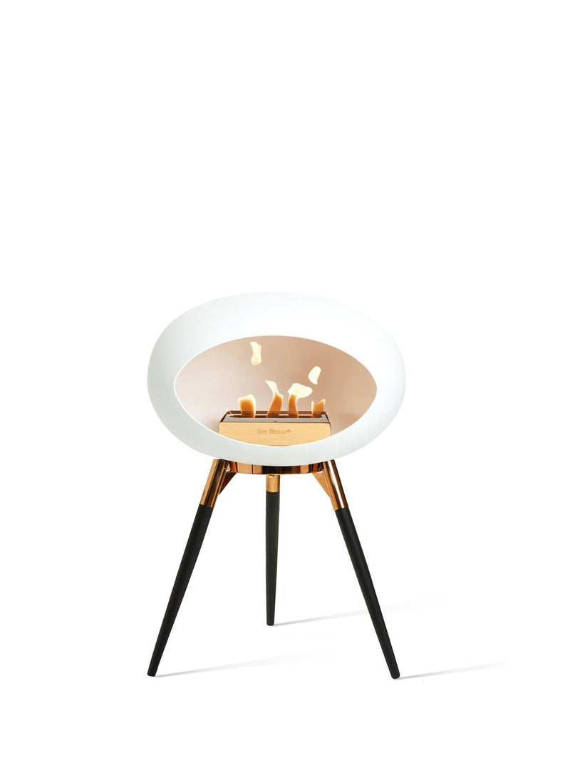 Dome - Ground Low - Le Feu - Fire Pits + Grills - Black Dome - Black Bowl - Black Legs - HORNE