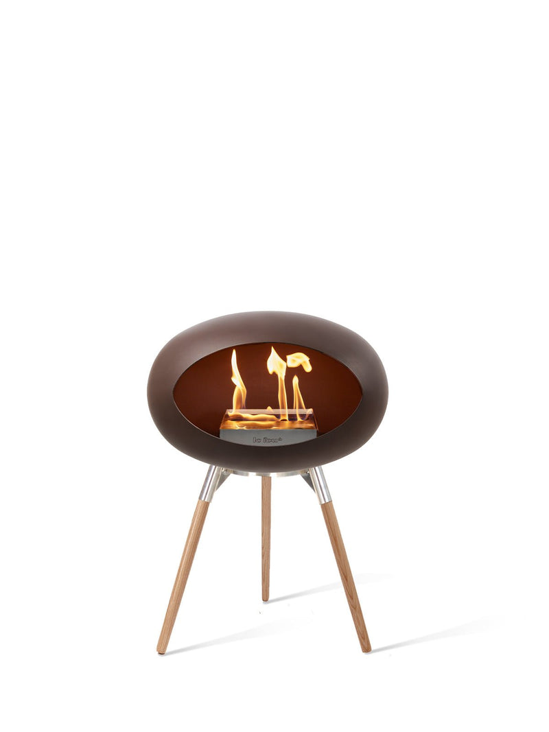 Dome - Ground Low - Le Feu - Fire Pits + Grills - Black Dome - Black Bowl - Black Legs - HORNE