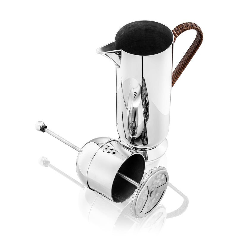 Domus Small Cafetiere - Nick Munro - Coffee + Tea - Stainless Steel - HORNE