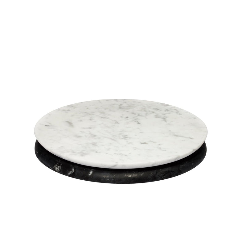 Doppio Round Cutting Block - Marble