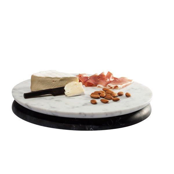 Doppio Round Cutting Block - Marble