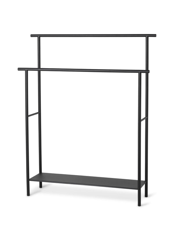 Dora Towel Stand - Ferm Living - Shelving - Black - HORNE
