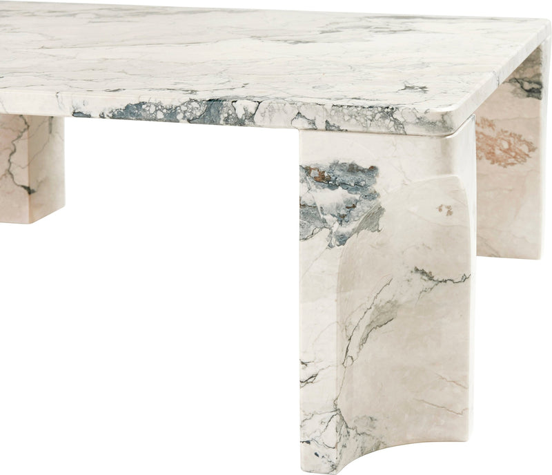 Doric Coffee Table - Gubi - Tables - Square - Electric Grey - HORNE