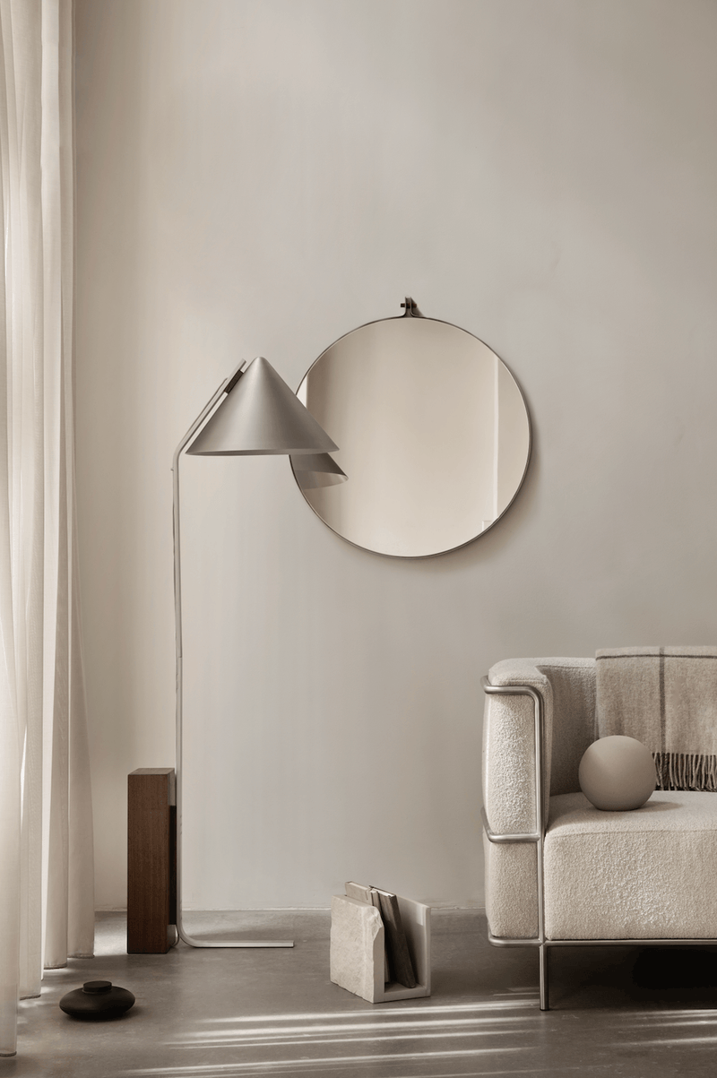 Dowel Mirror - Round - HORNE