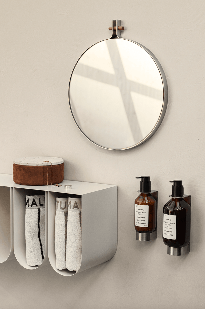 Dowel Mirror - Round - HORNE