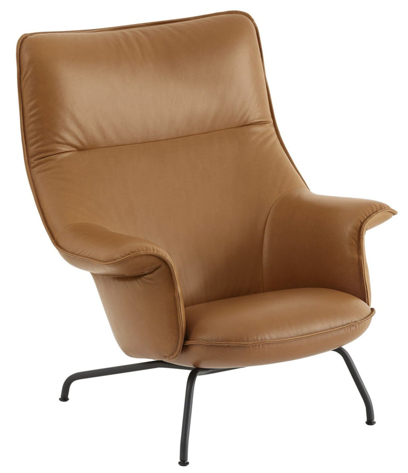 Doze Lounge Chair - Muuto - Chairs - Ocean 80/Anthracite Black - HORNE