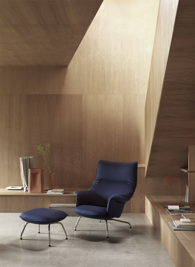 Doze Lounge Chair - Muuto - Chairs - Ocean 80/Anthracite Black - HORNE