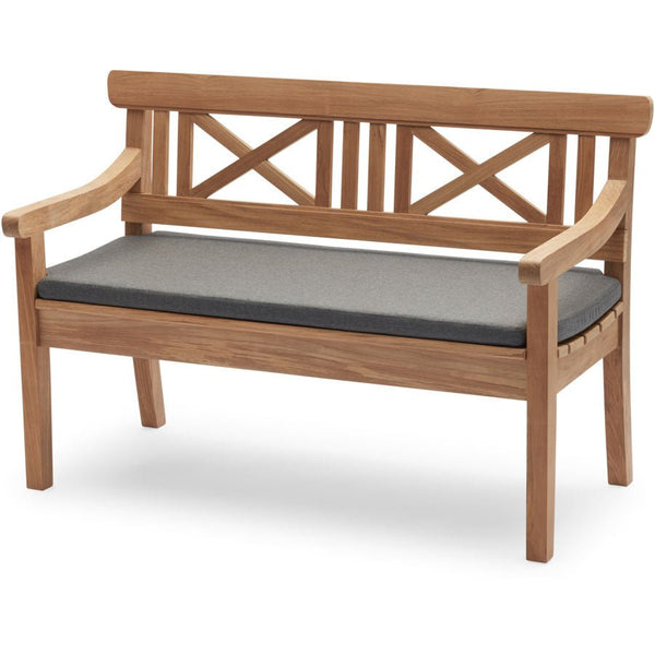 Drachmann Bench Cushion - Skagerak by Fritz Hansen - Outdoor Furniture - 51" - Charcoal - HORNE