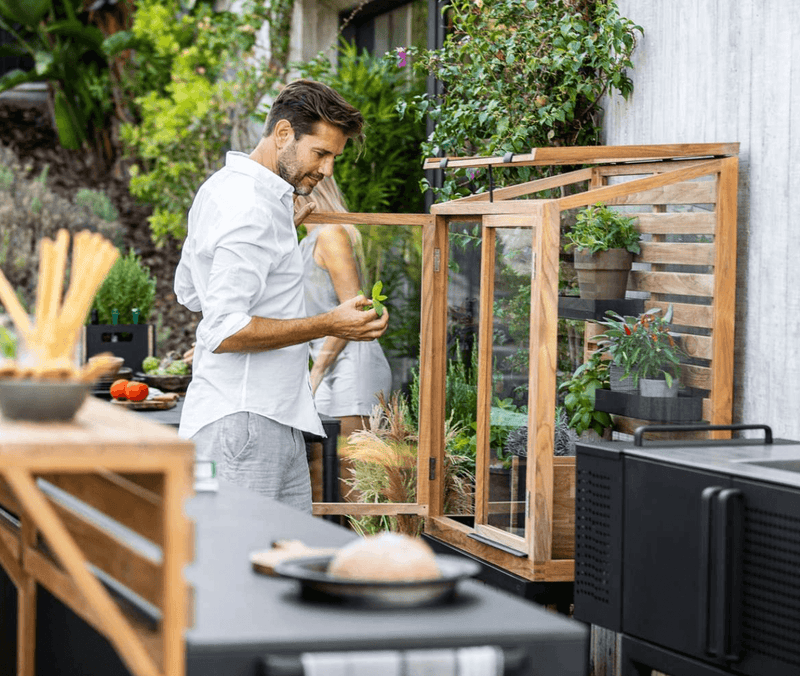 Drop Teak Greenhouse - Cane Line - Outdoor Furniture - HORNE
