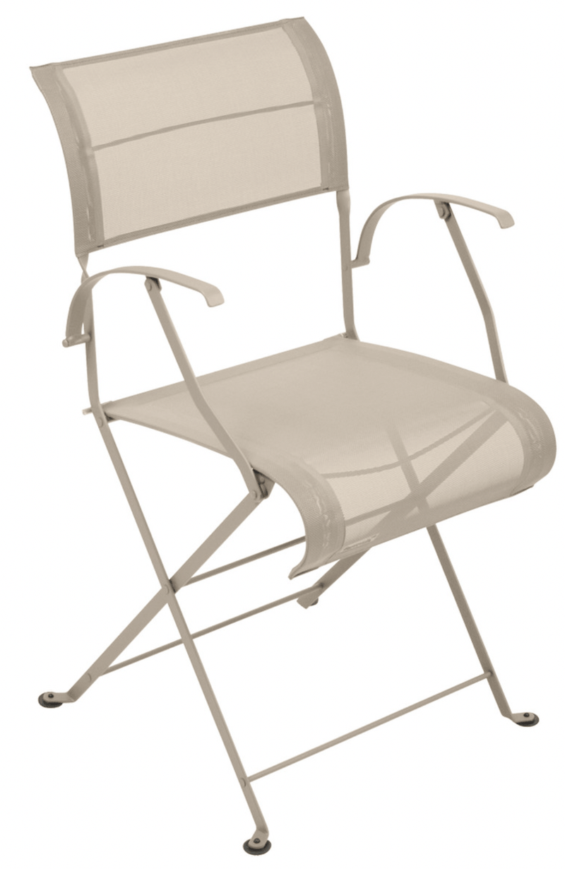 Dune Armchair - Stereo Fabric - Set of 2 - Fermob - Outdoor Furniture - Acapulco Blue - HORNE