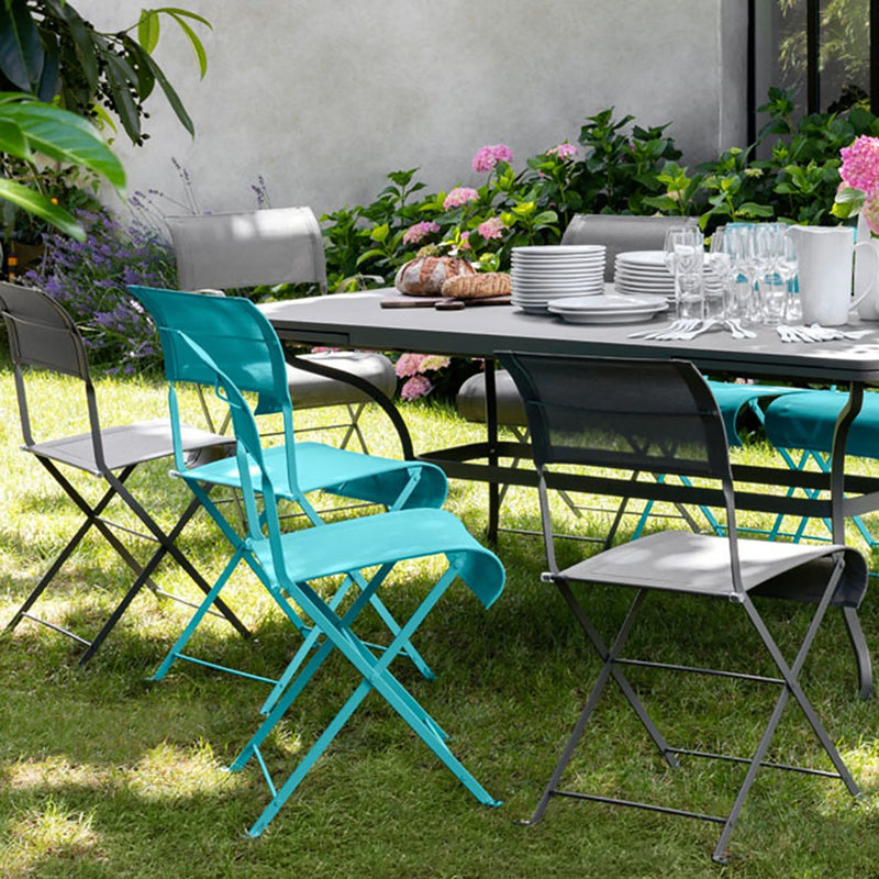 Dune Side Chair - Set of 2 - Fermob - Outdoor Furniture - Cactus - HORNE