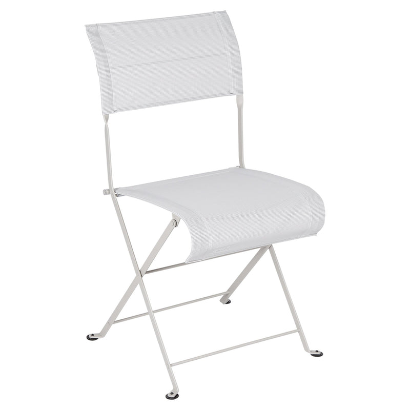 Dune Side Chair - Stereo Fabric - Set of 2 - Fermob - Outdoor Furniture - Acapulco Blue - HORNE