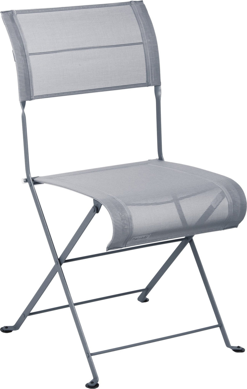 Dune Side Chair - Stereo Fabric - Set of 2 - Fermob - Outdoor Furniture - Acapulco Blue - HORNE