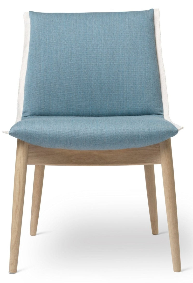 E004 Embrace Chair - Carl Hansen & Son - Chairs - Black Oak/Thor 350 Leather - HORNE