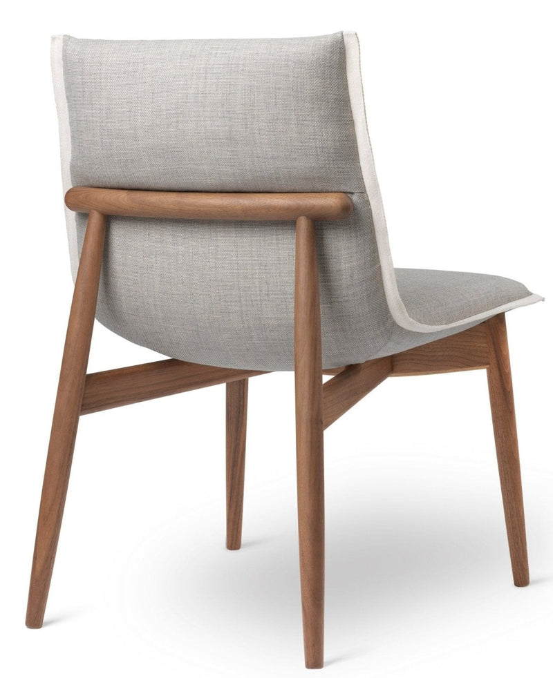 E004 Embrace Chair - Carl Hansen & Son - Chairs - Black Oak/Thor 350 Leather - HORNE