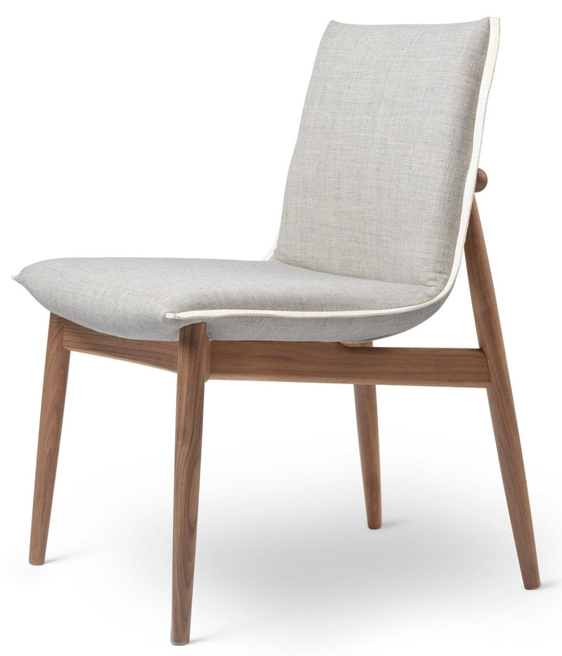 E004 Embrace Chair - Carl Hansen & Son - Chairs - Black Oak/Thor 350 Leather - HORNE