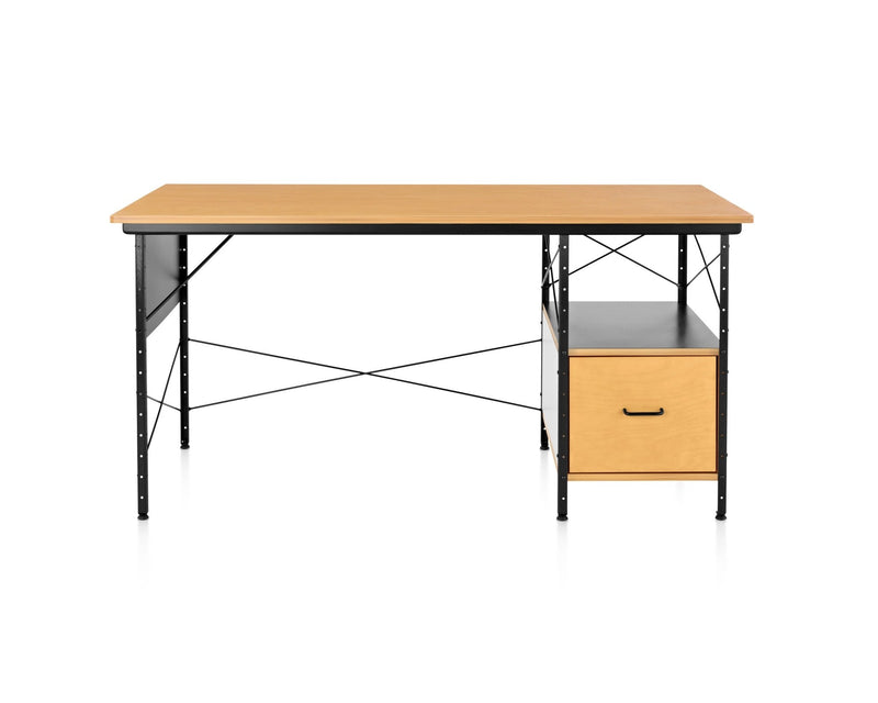 Eames® Desk Unit - Herman Miller® - Desks - Right - Hand File Drawer - Black - Multicolor - HORNE