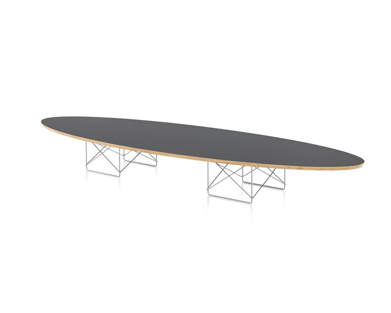 Eames® Elliptical Table - Herman Miller® - Tables - Black - HORNE
