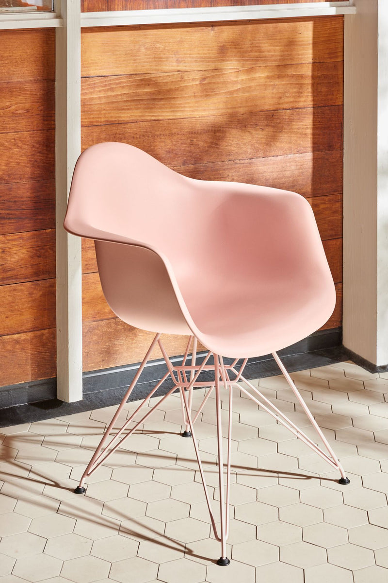 Eames® Molded Plastic Armchair, Herman Miller x HAY - Herman Miller® - Chairs - Iron Red - HORNE