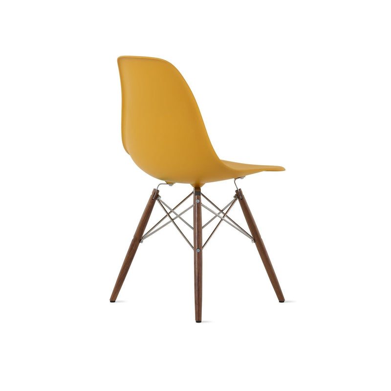 Eames® Molded Plastic Side Chair – Dowel Base - Herman Miller® - Chairs - White - Natural Maple - Black - HORNE