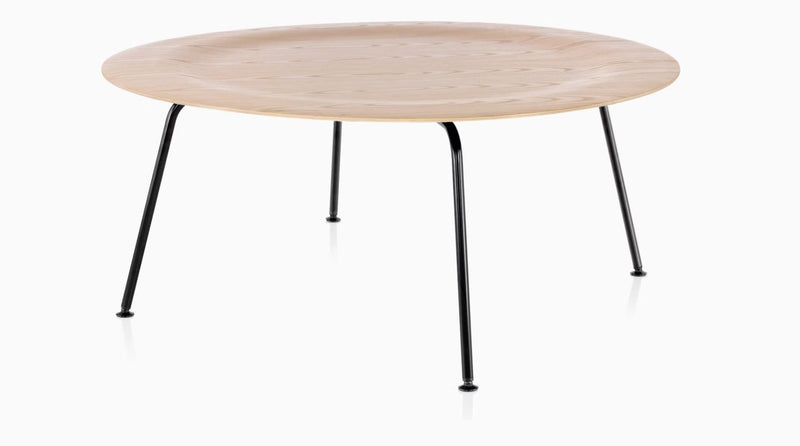 Eames® Molded Plywood Coffee Table - Metal Base - Herman Miller® - Tables - Ebony - Black - HORNE