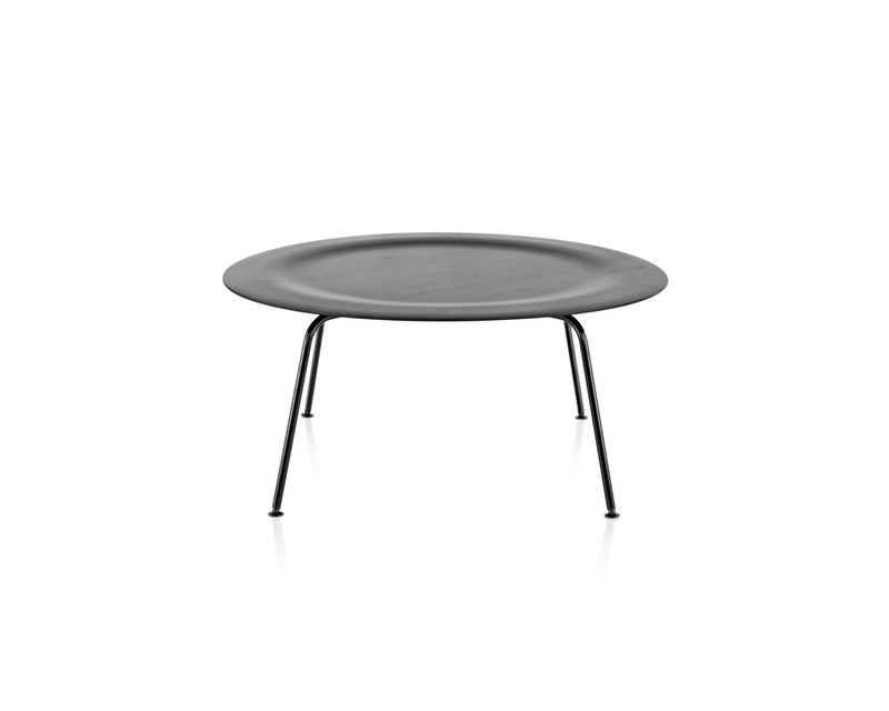 Eames® Molded Plywood Coffee Table - Metal Base - Herman Miller® - Tables - Ebony - Black - HORNE