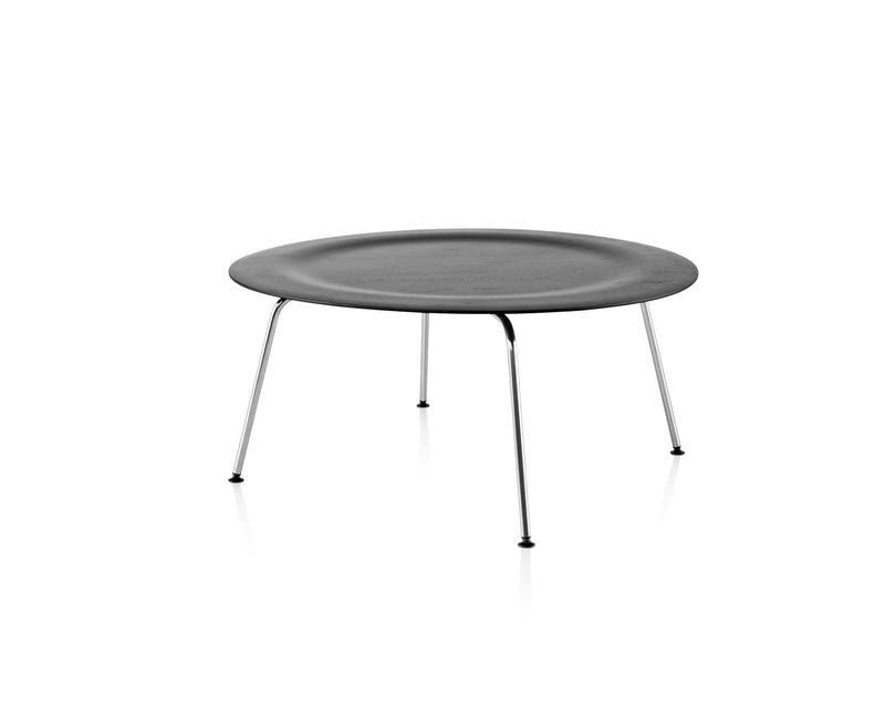 Eames® Molded Plywood Coffee Table - Metal Base - Herman Miller® - Tables - Ebony - Black - HORNE