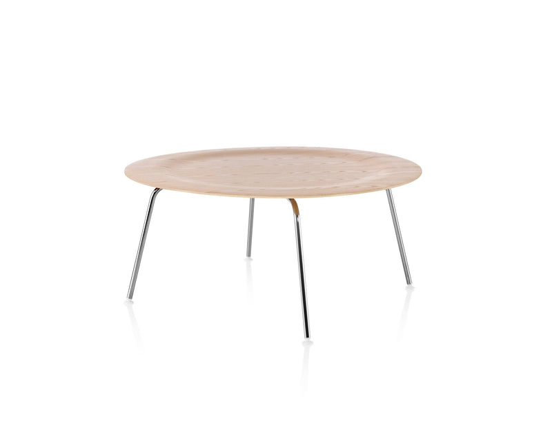 Eames® Molded Plywood Coffee Table - Metal Base - Herman Miller® - Tables - Ebony - Black - HORNE