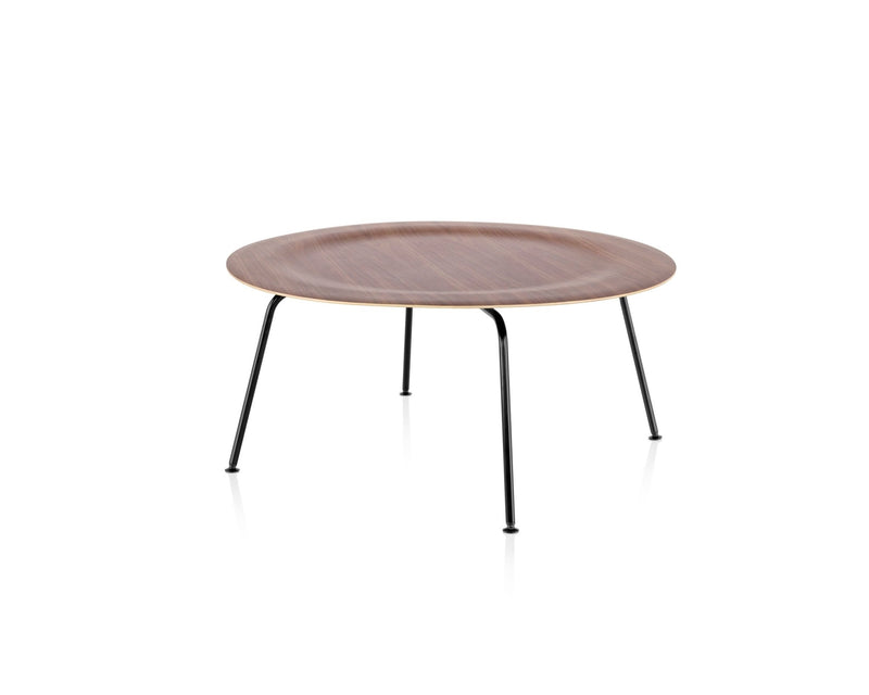 Eames® Molded Plywood Coffee Table - Metal Base - Herman Miller® - Tables - Ebony - Black - HORNE