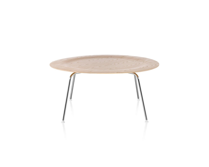 Eames® Molded Plywood Coffee Table - Metal Base - Herman Miller® - Tables - Ebony - Black - HORNE