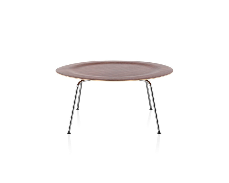 Eames® Molded Plywood Coffee Table - Metal Base - Herman Miller® - Tables - Ebony - Black - HORNE