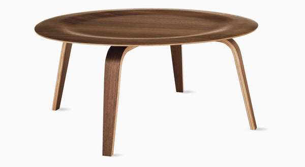 Eames® Molded Plywood Coffee Table - Wood Base - Herman Miller® - Tables - Walnut - HORNE